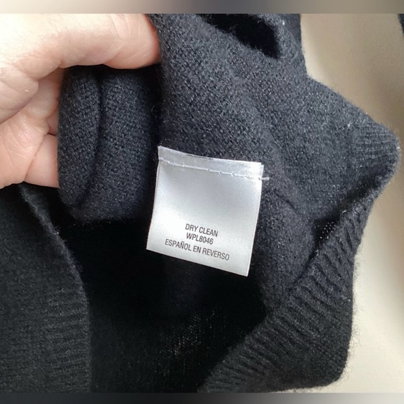 Charter Club 100% Cashmere Luxury Crewneck Sweater Size PP Admiral Blue (Navy) - Picture 4 of 8